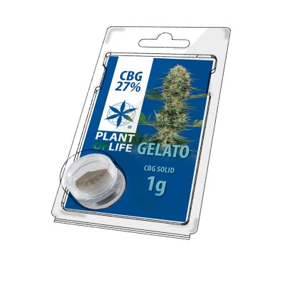 Plant of Life Solid 27% CBG Gelato 1gr